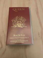 Queen - Box Of Flix Greatest Flix I & II 2x VHS PAL 