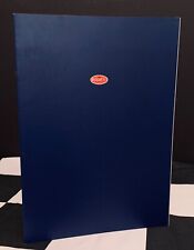 1998 BUGATTI EB 118 W12 ITALDESIGN CONCEPT CAR OVERSIZED SALES BROCHURE PROSPEKT