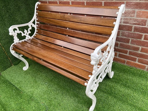 Rustic cast iron - cast, bench