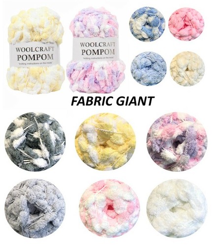 Woolcraft pom wool yarn - pom,