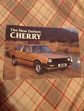 Datsun Cherry 1981 Uk Brochure 