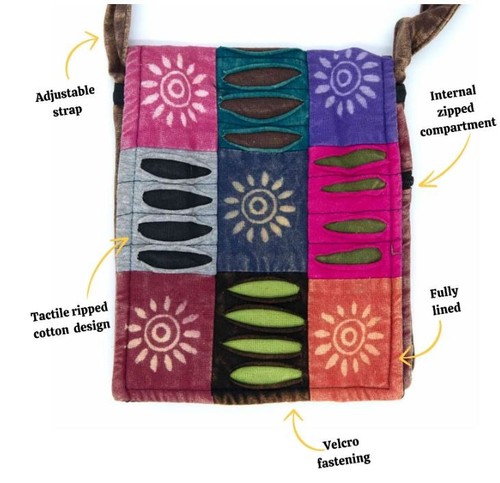 Hippy boho flower - hippy, small