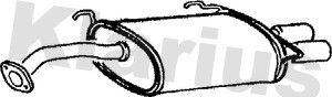 Klarius ty367x rear exhaust - ty367x,