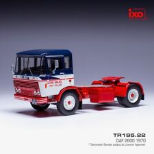 IXO MODEL TRUCKS DAF 2600 BLUE/WHITE 1970 1-43 SCALE TR195