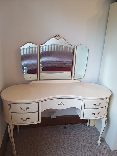 Vintage french dressing table - french,