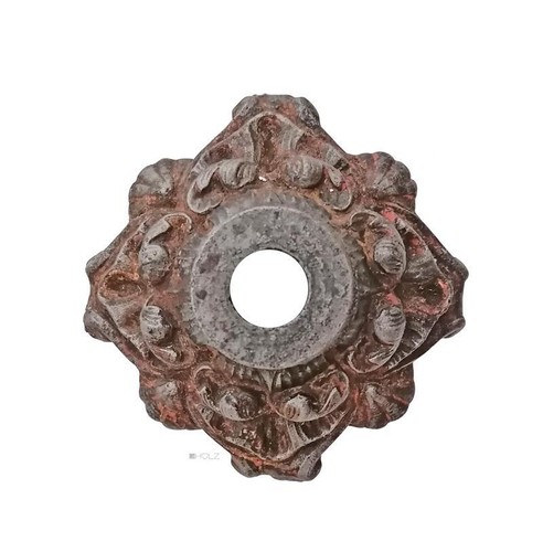 Antique rosette large - antique,