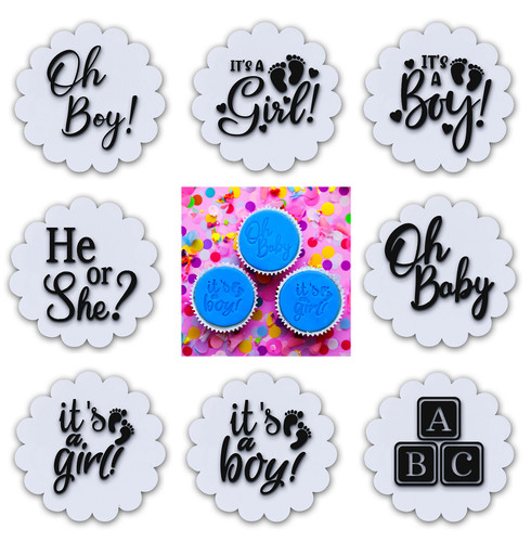 Baby shower embosser - baby, for