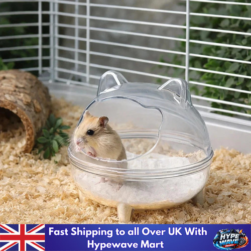 Transparent hamster bathroom - transparent,