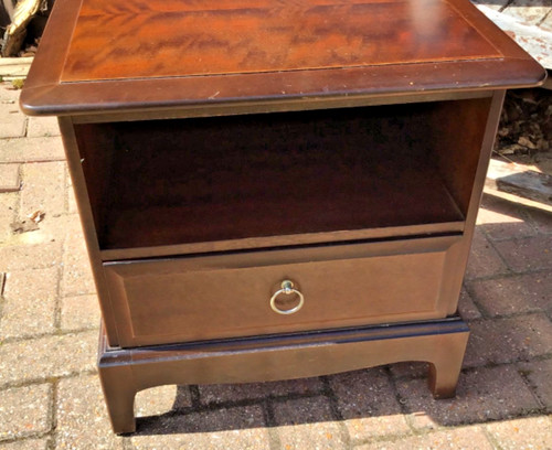 Stag minstrel bedside cabinet - stag,
