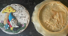 Latex Rubber Mould Garden Gnome Nordic Sleeping Gonk  Plaque Sign Mold