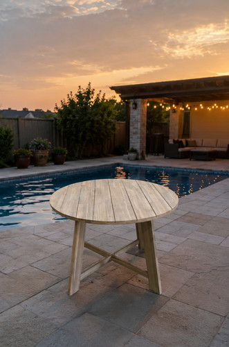 Moda furnishings round - furnishings,