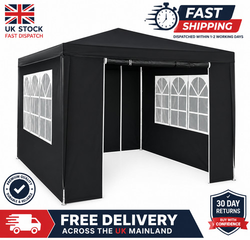 3x3m heavy duty gazebo marquee - heavy,