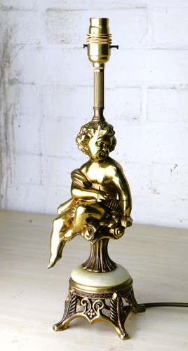 Table lamp small vintage - table,