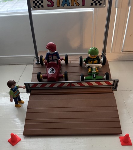 Playmobil cart racing set - -, go-cart