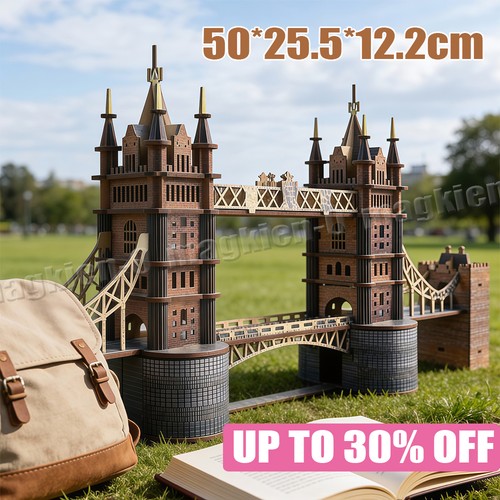 London bridge wooden puzzle - bridge,