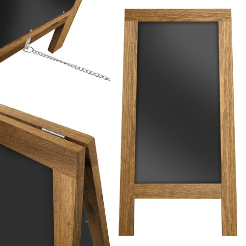 Easel chalkboard wooden - easel,