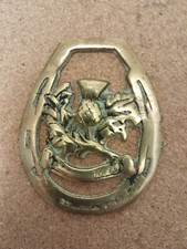 VINTAGE SOLID BRASS HORSE