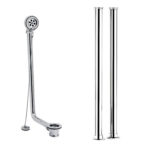 Freestanding bath shrouds - shrouds, with