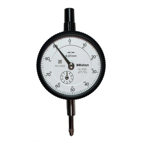 Mitutoyo metric dial gauge - gauge, lug