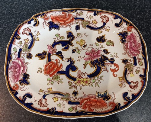 Masons ironstone blue - ironstone, ~