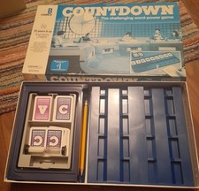 Countdown Board Game Vintage 1980s, MB Games 100% Complete VGC Channel 4