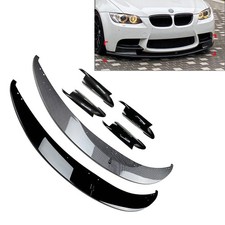 Front Bumper Lip Side Corner Spoiler For BMW E90 E91 E92 E93 M3 2006-2013 13