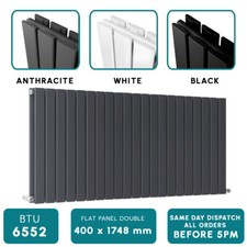 White Horizontal Flat Panel