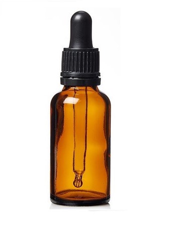 Amber glass bottles 5ml - glass, 10ml