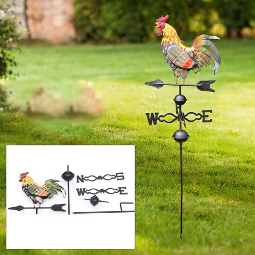 Cockerel rooster weather vane - rooster,