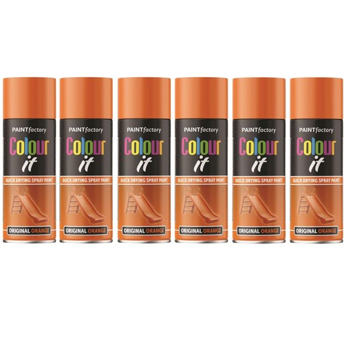 Orange gloss spray paint - spray,