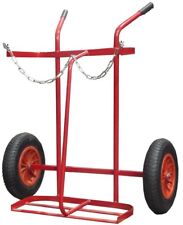 Oxy Acetylene Twin Cylinder Gas Bottle Trolley - W + FGH Trolley Model 1273