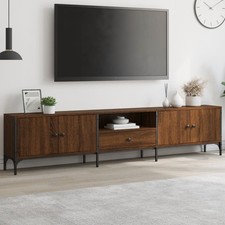 TV Cabinet with Drawer TV Unit Media Cabinet TV Stand Engineered Wood vidaXL