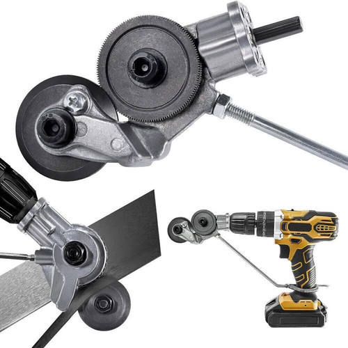 Electric drill shears plate - drill,