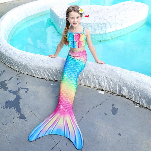 Girls mermaid tail swimming - mermaid,