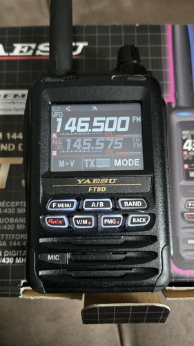 Yaesu ft5de c4fm dual - yaesu,
