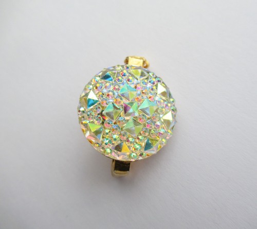 Sparkly resin rhinestone - sparkly,