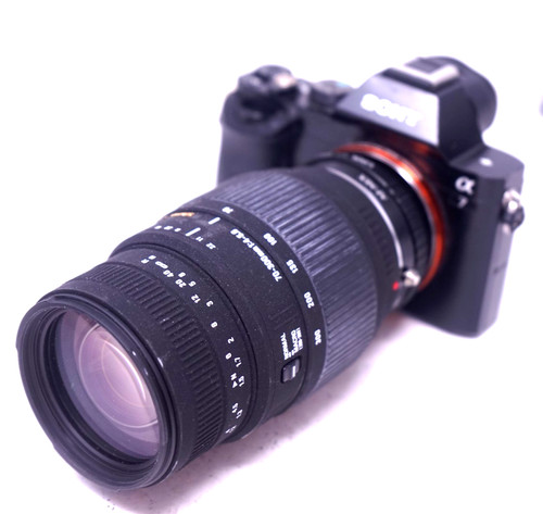 Sony mount adapted - adapted, dg