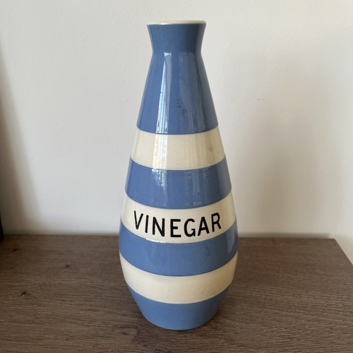 Green cornishware vinegar - cornishware,
