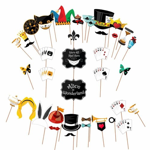 Alice party props holding - alice,