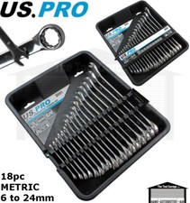 US PRO Tools 18pc Metric