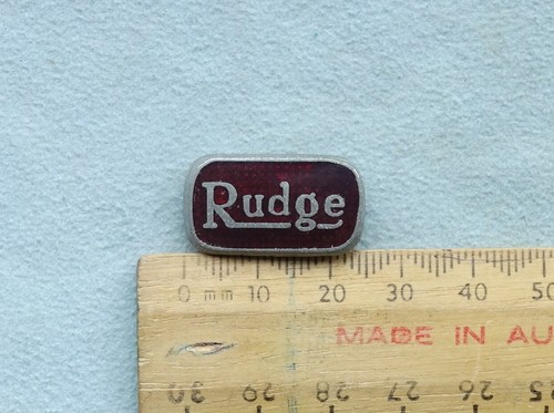 Rudge enamel - (british),