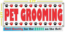 PET GROOMING Banner Sign NEW