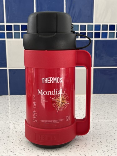 Thermos vintage vacuum flask - thermos,