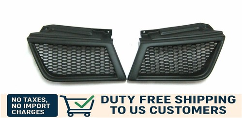 Black front net grill - black,