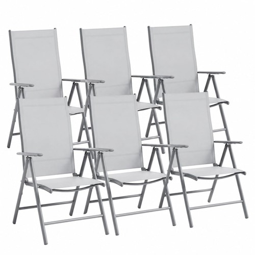 6pcs folding garden - folding, chairs