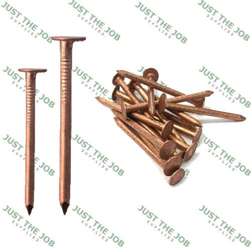 Copper clout nails - nails, roofing