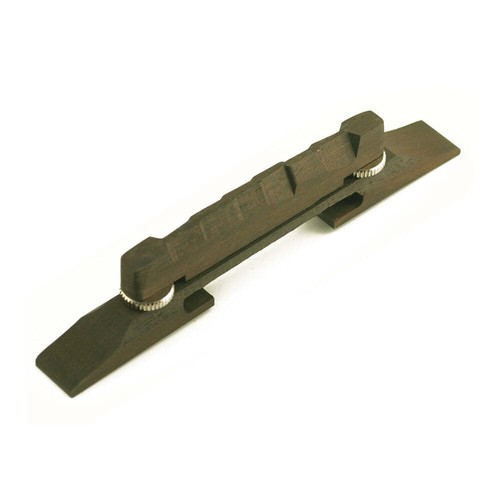 Ebony archtop bridge with - ebony,