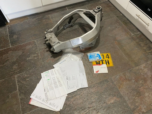 2000 honda cbr 929 - frame, log