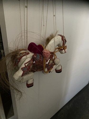 String wooden puppet - string,