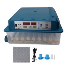EU Plug 250V Egg Incubator 64 Eggs Automatic Intelligent Thermostatic Temper HOT